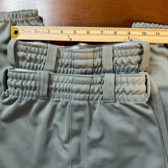 Rawlings 2 Pairs - Baseball / Softball Pull Up Draw Pull Gray Pants Sz Small GUC - Picture 2 of 7